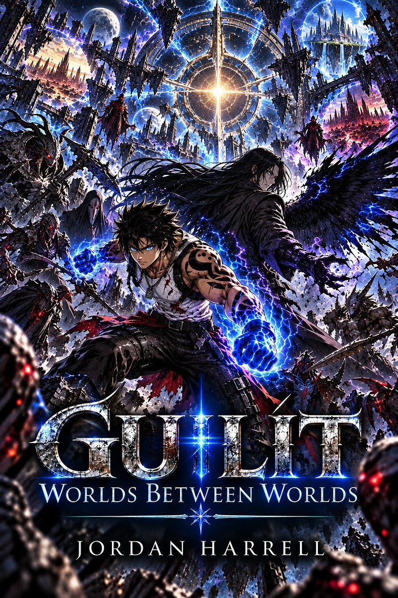 Guilit Book 9: Worlds Between Worlds, book cover