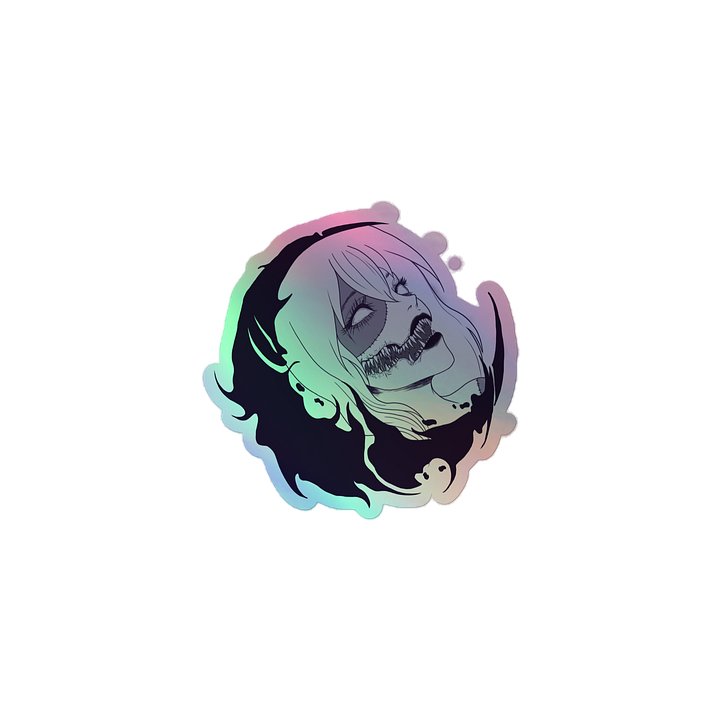 ★Tarot Cult Collection★ Holo Ghoull Head Sticker product image (1)