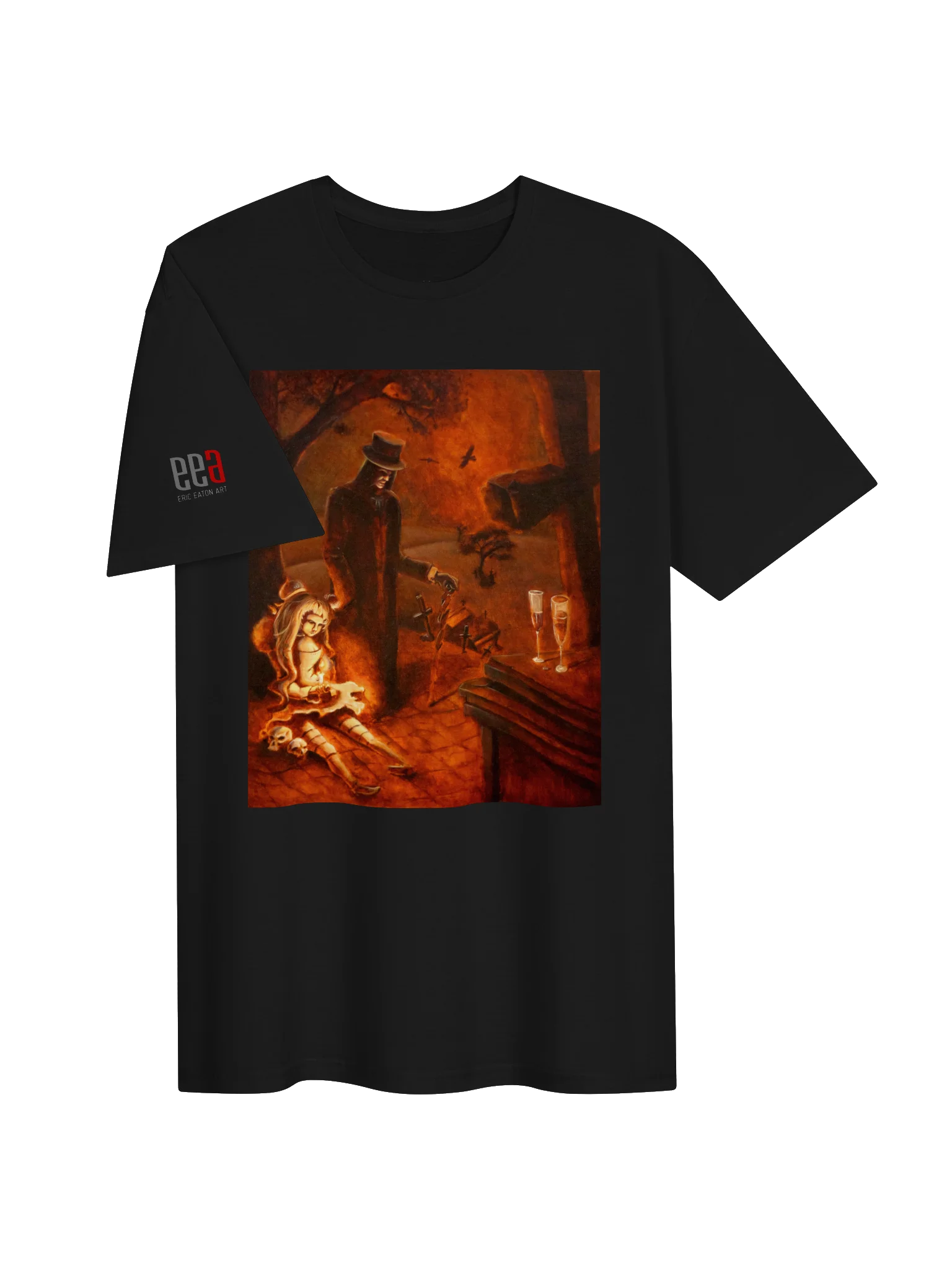 Gothic Wedding T-shirt product image (3)