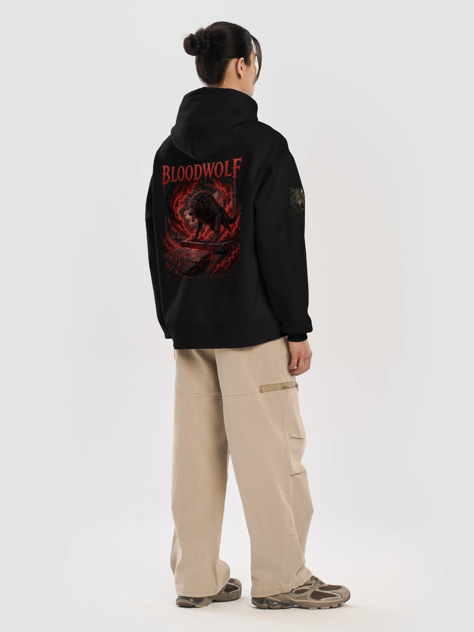 Blood Wolf Gaming Heavy Hoodie product image (39)
