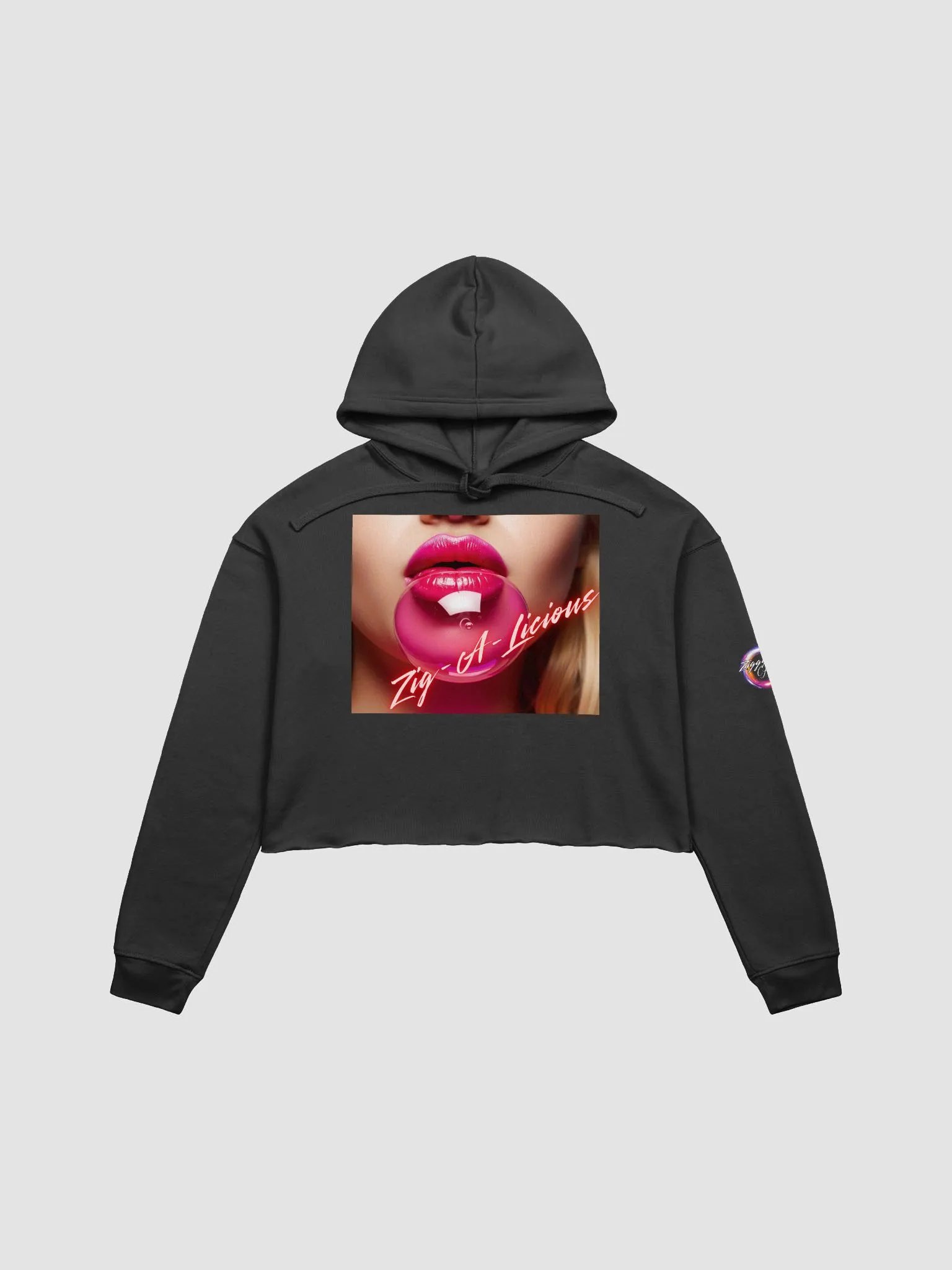 Zig-A-Licious Crop Hoodie product image (1)