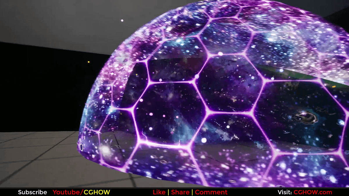 Celestial Shield FX in Unreal Engine 5 Niagara | CGHOW