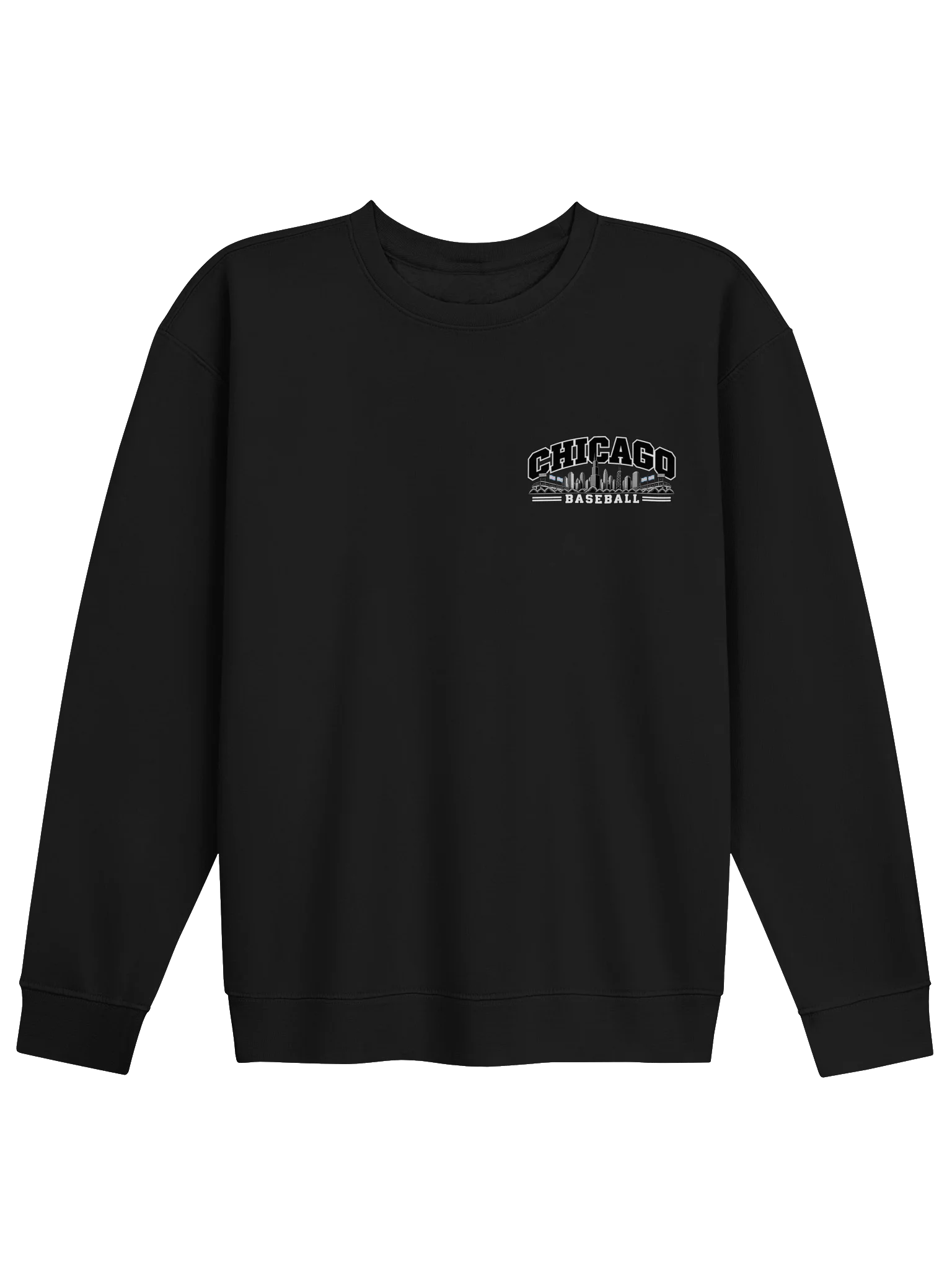 Chicago Southside Baseball 2026 Animated Player Back Print Crewneck product image (1)