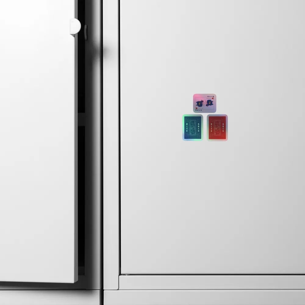 Bite Back holo card stickers product image (6)