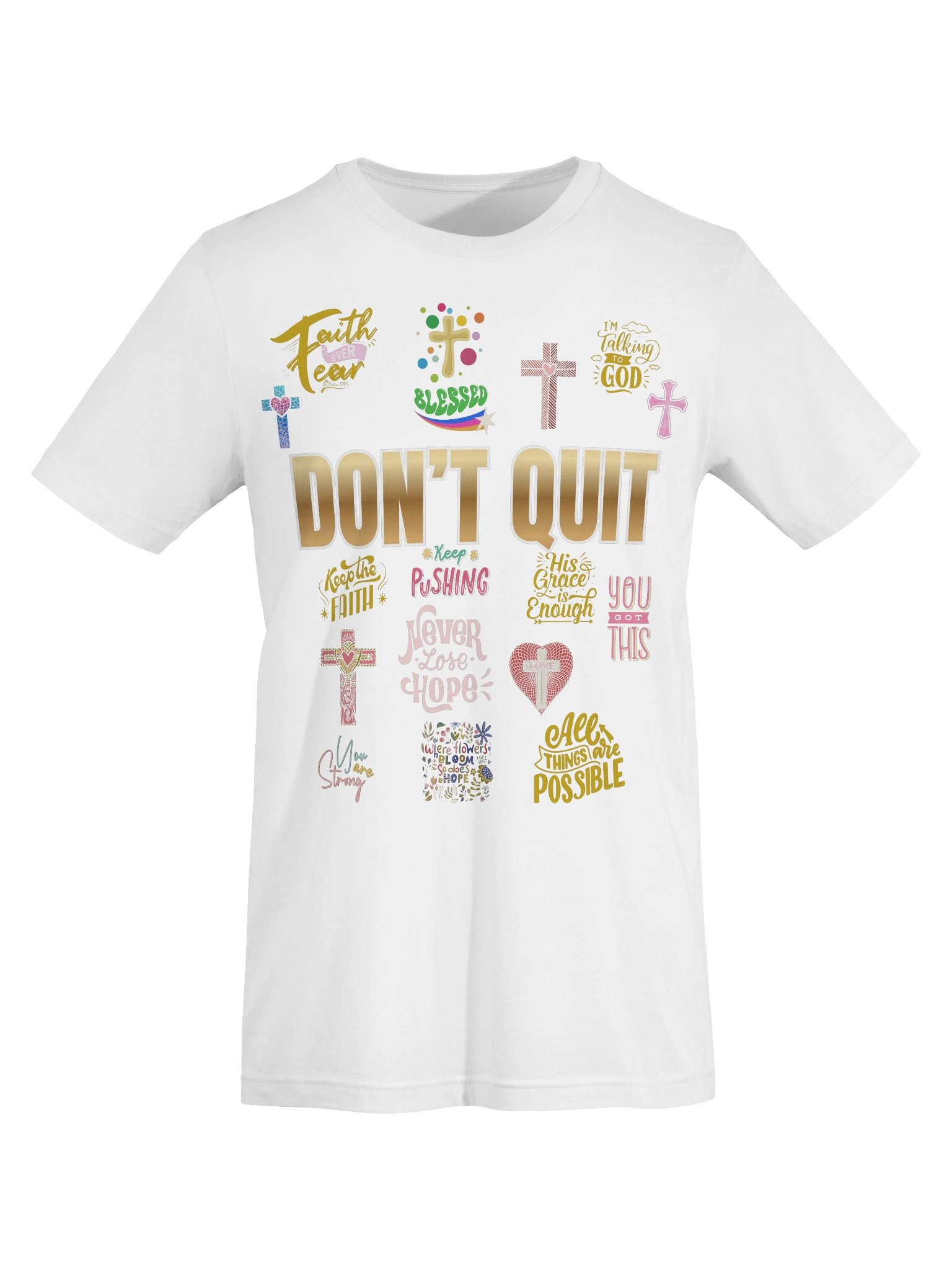 Don't Quit Galatians 6:9 Inspired Unisex T-Shirt product image (7)