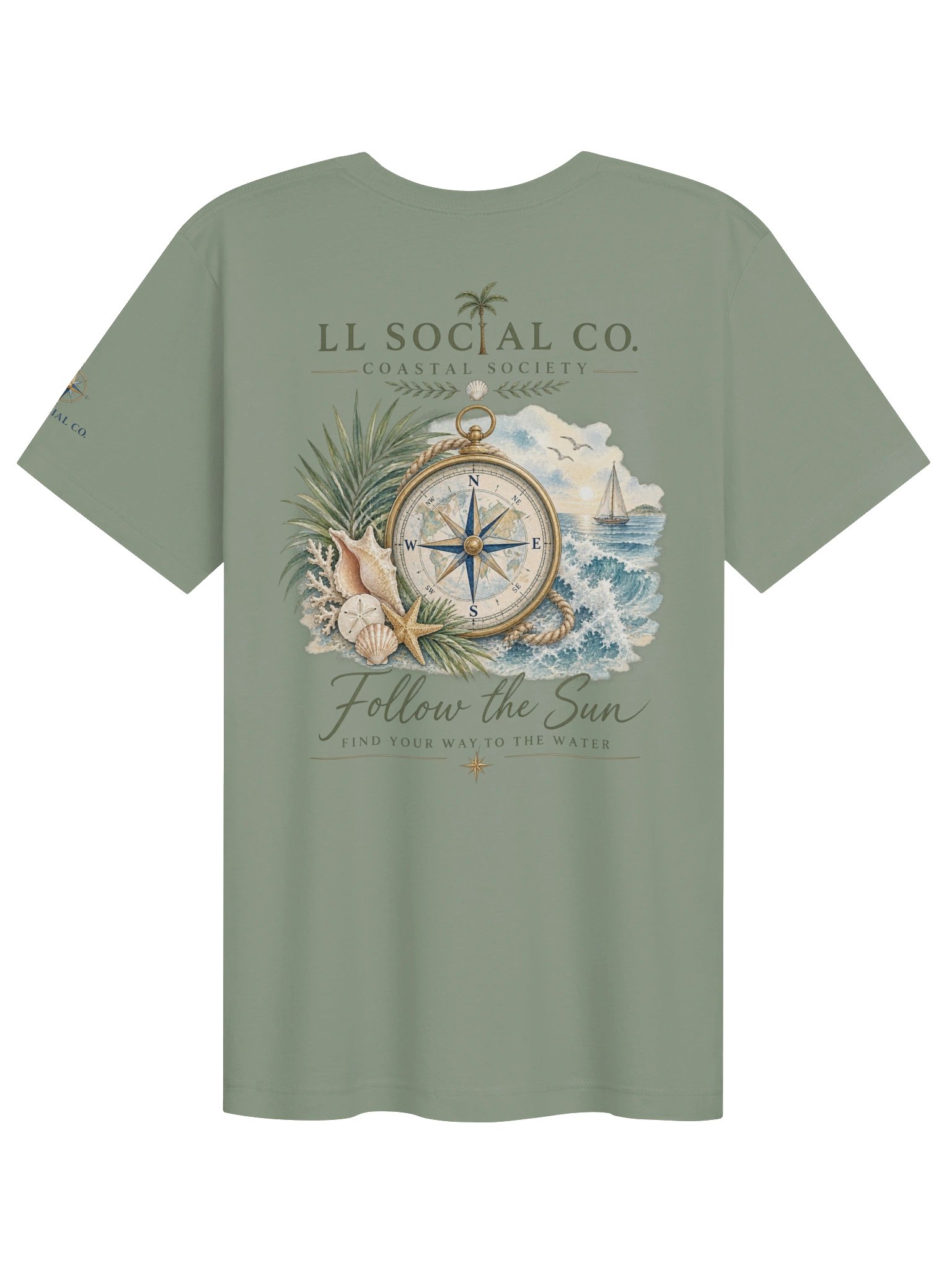 Follow the Sun – Unisex Coastal Resort Tee product image (14)