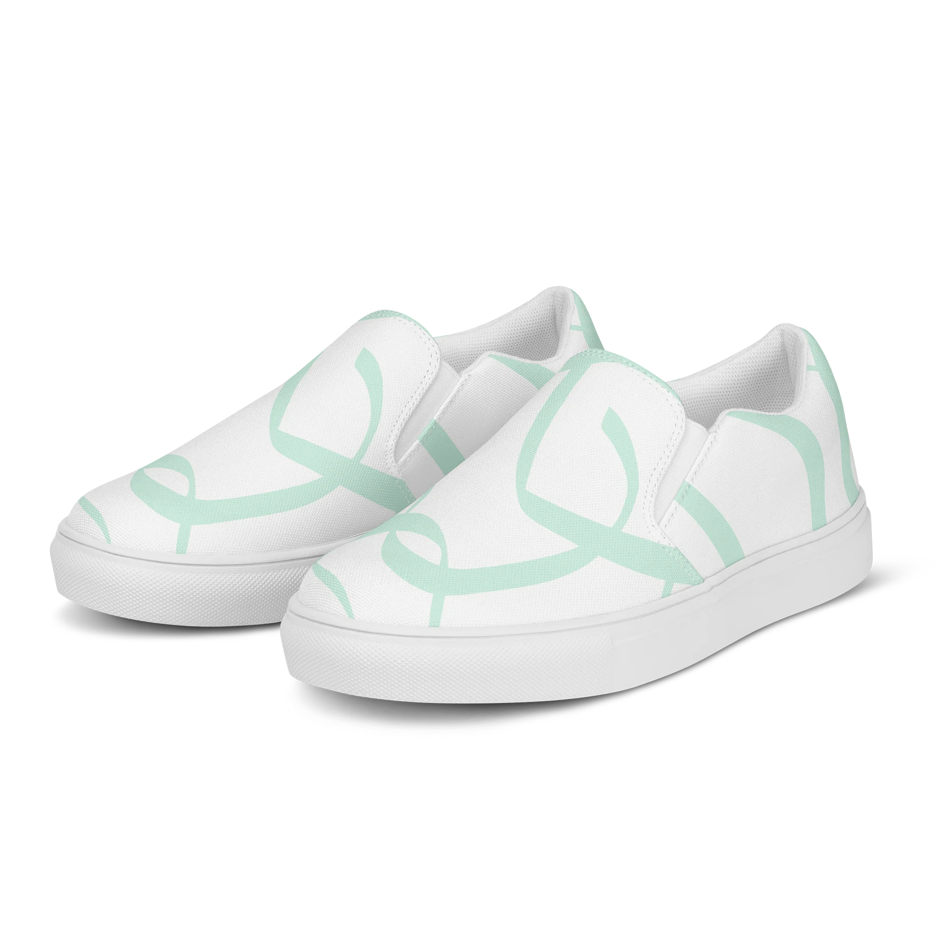 Mint Drift Custom everyday slip-ons💫 product image (3)