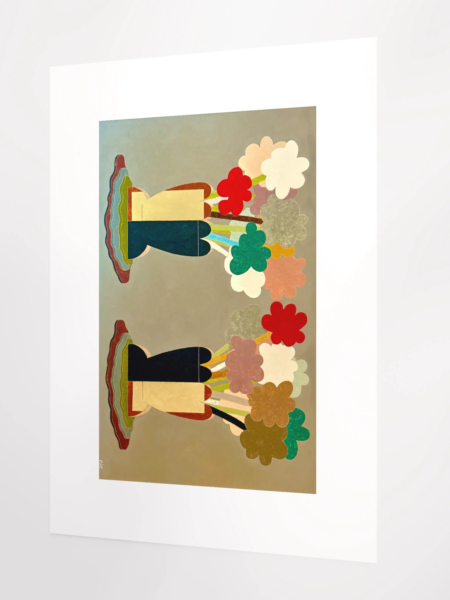 Two Flowers print product image (3)