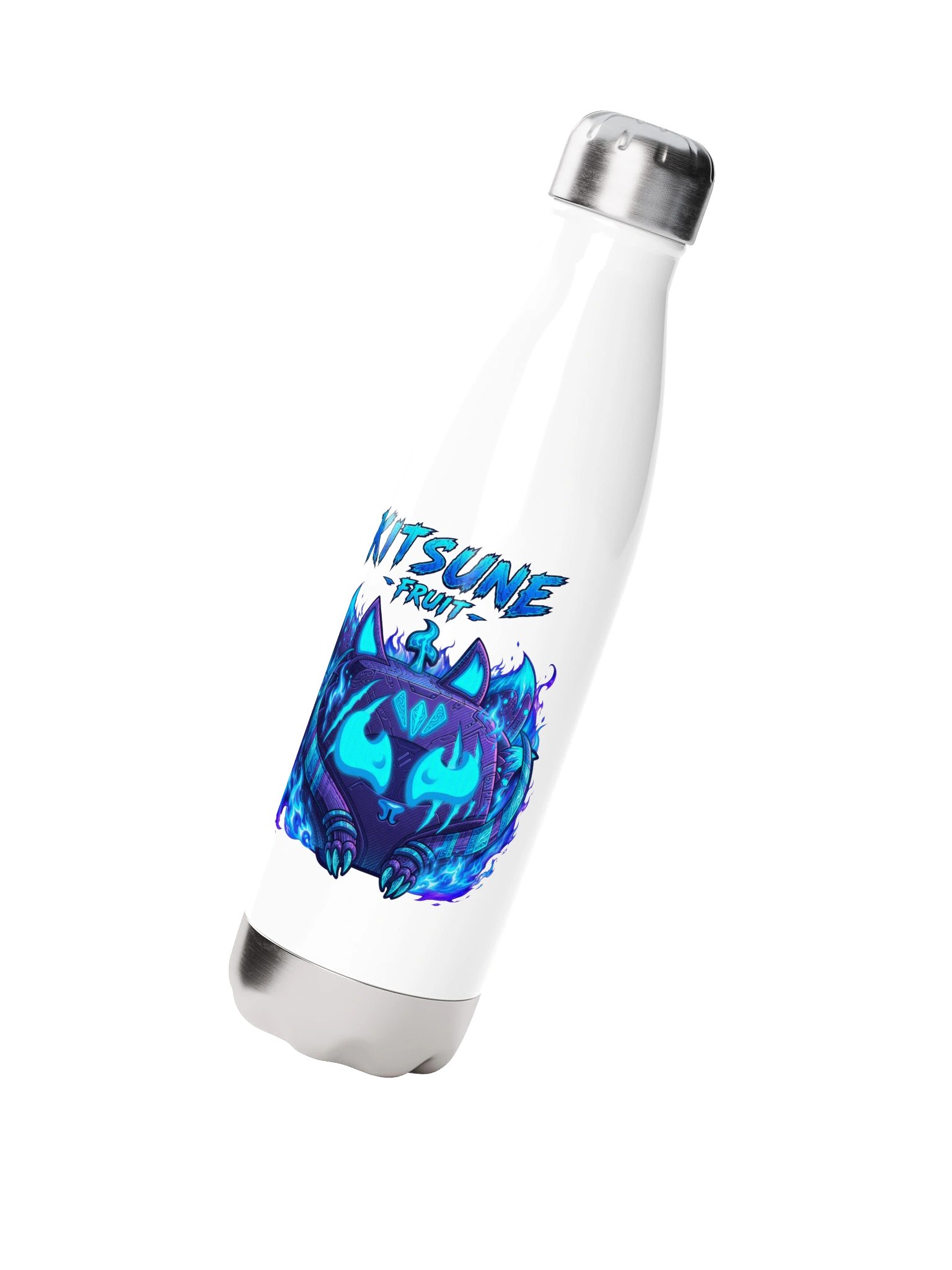 Kitsune Fruit Blox Fruits Gamer Stainless Steel Water Bottle Gift For Kids product image (3)