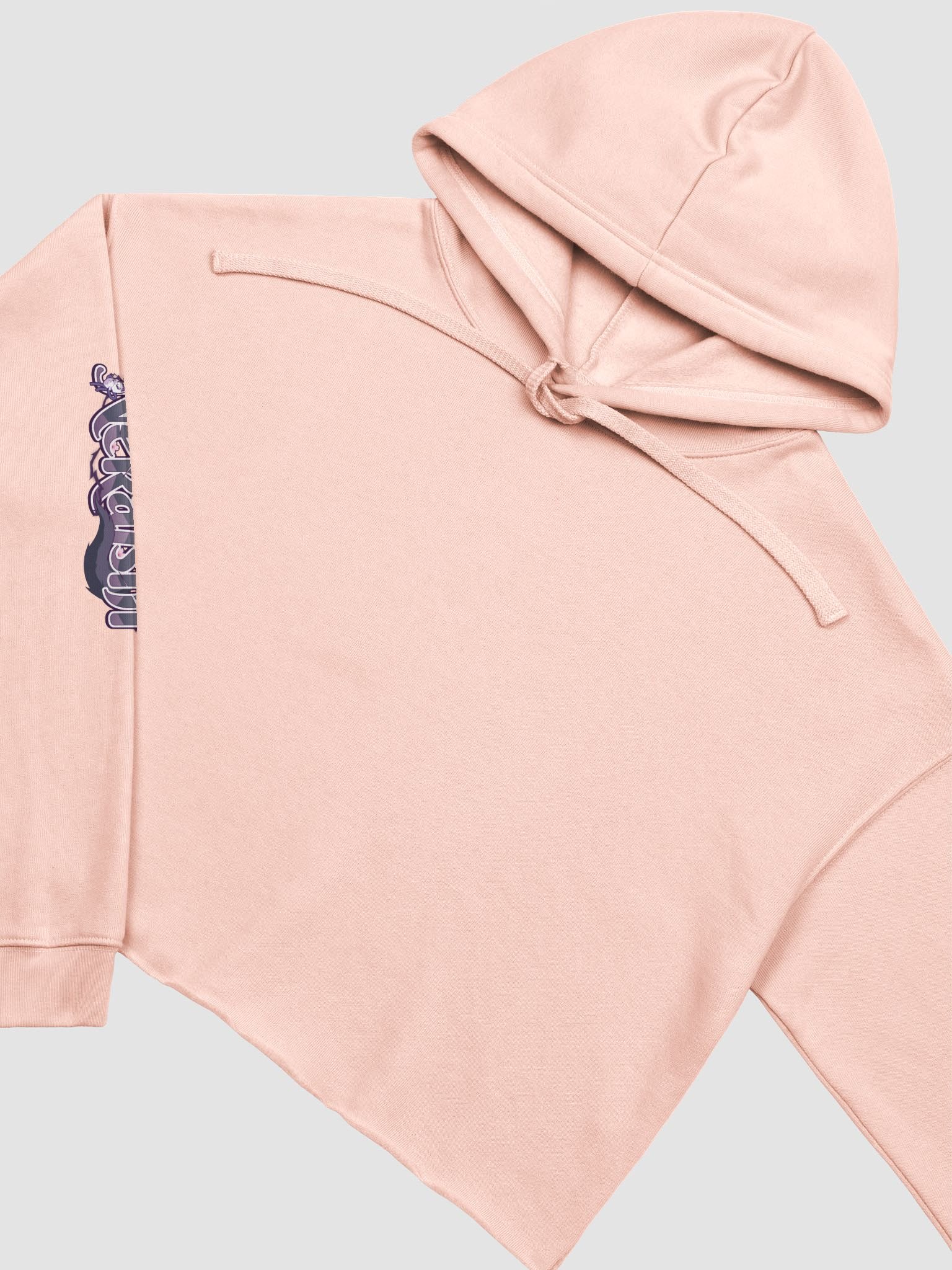 Bella+Canvas Fleece Crop Hoodie - Standard | Light Mode product image (6)