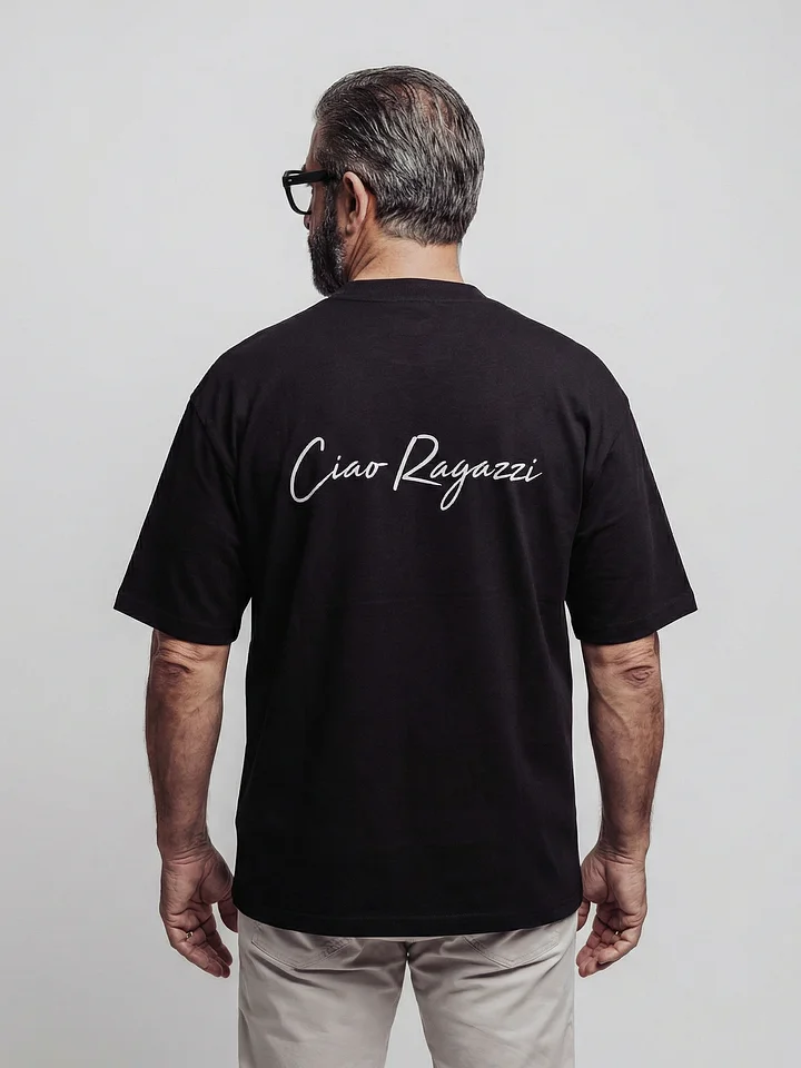 „Ciao Ragazzi“ Oversized Organic Heavy Tee product image (2)