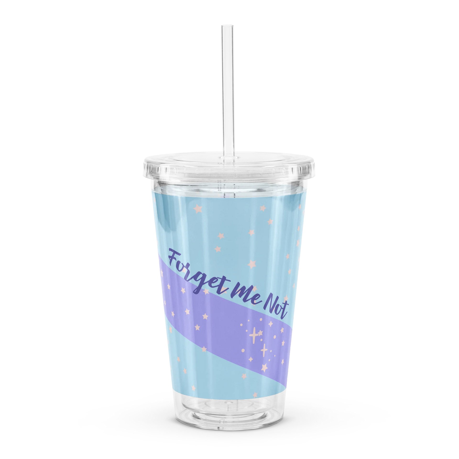 Starry Night Forget Me Not Tumbler product image (1)