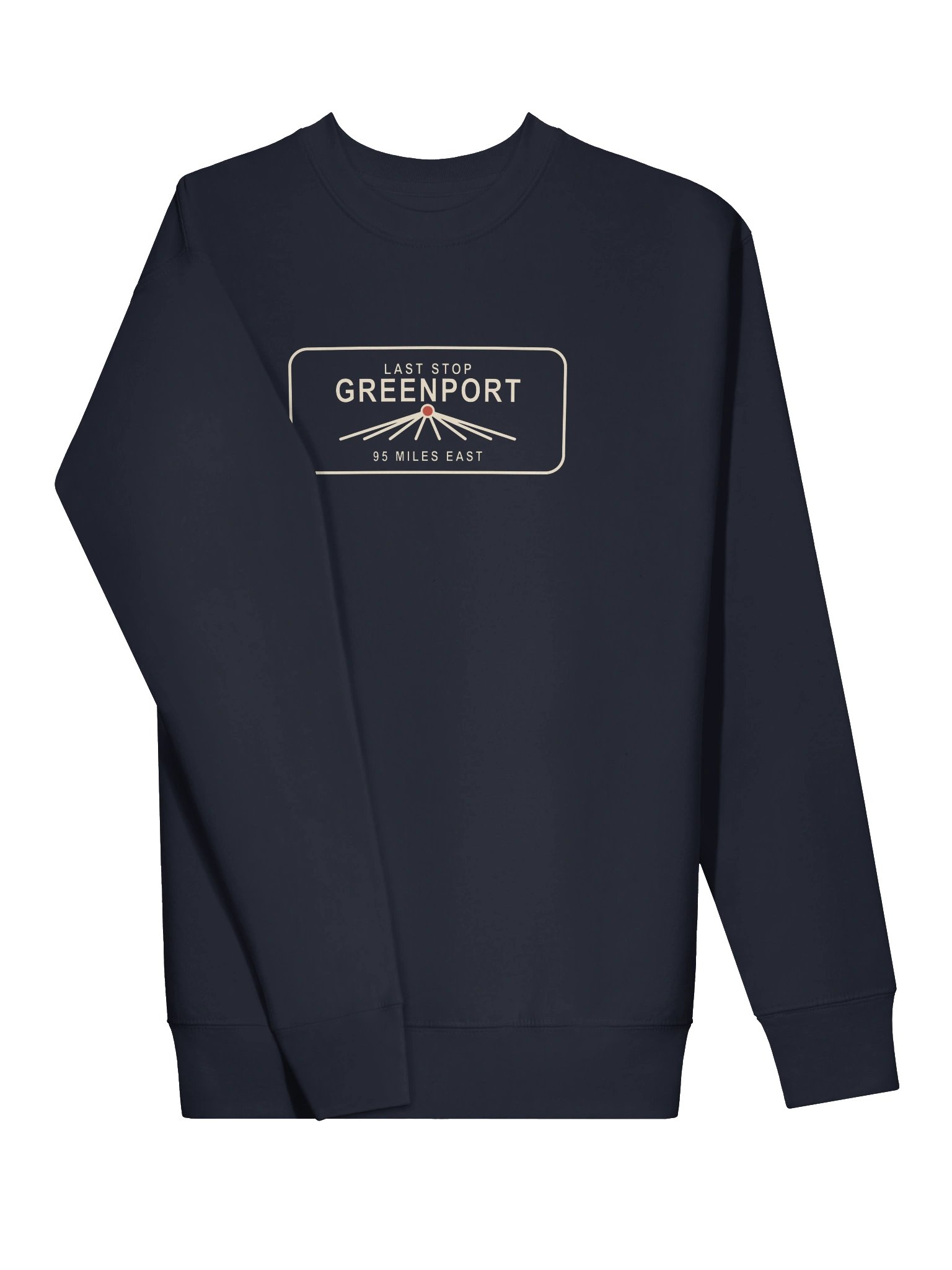 Last Stop Greenport Premium Crewneck product image (13)