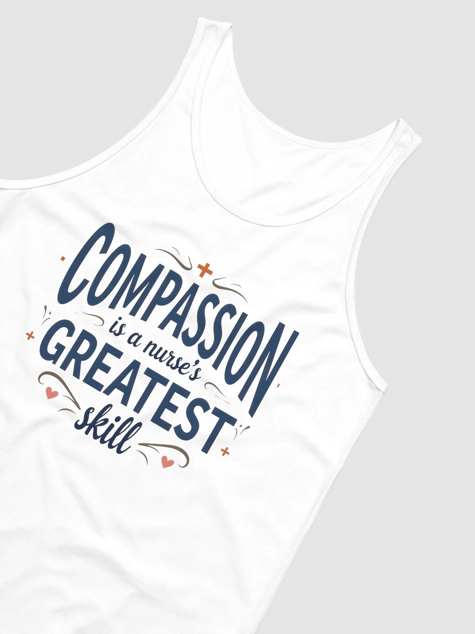 Compassion is a Nurse's greatest skill Tank product image (12)