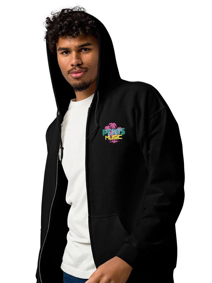 Penis Music zip hoodie product image (2)