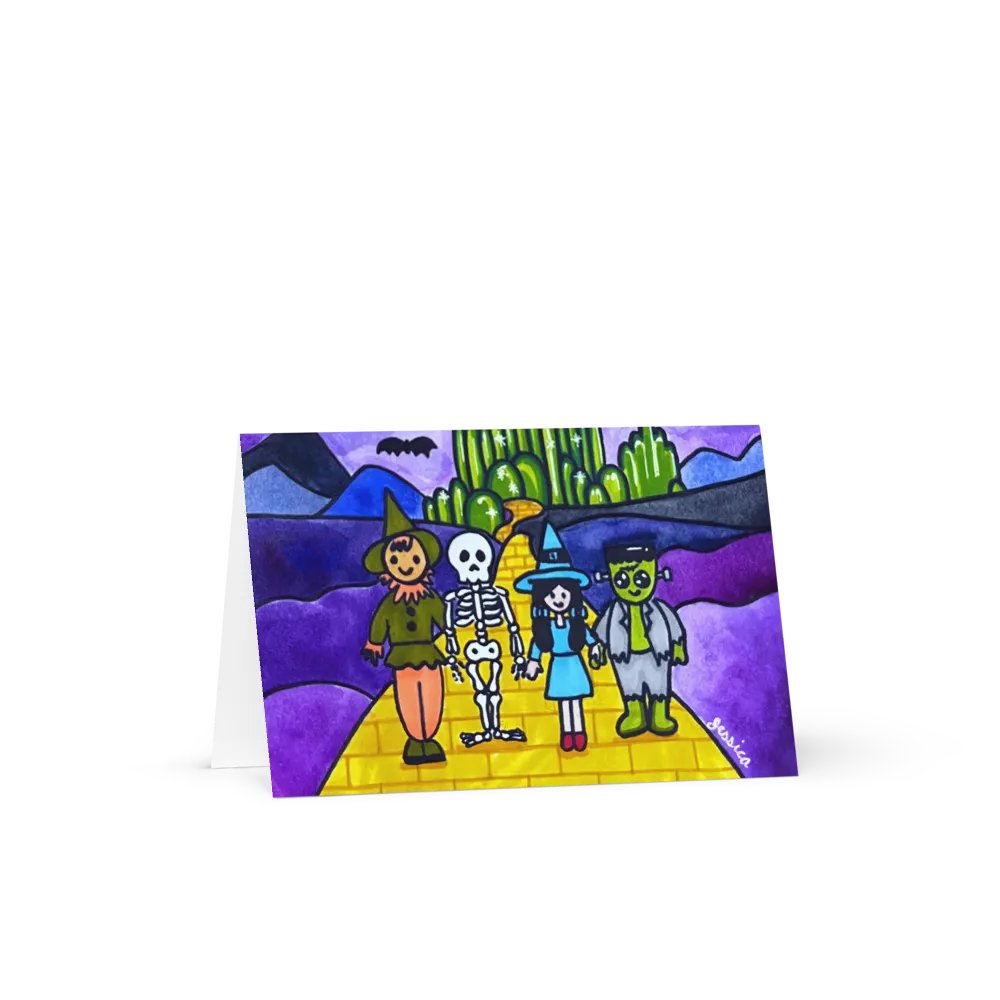 Golden Path Squad Greeting Card product image (1)