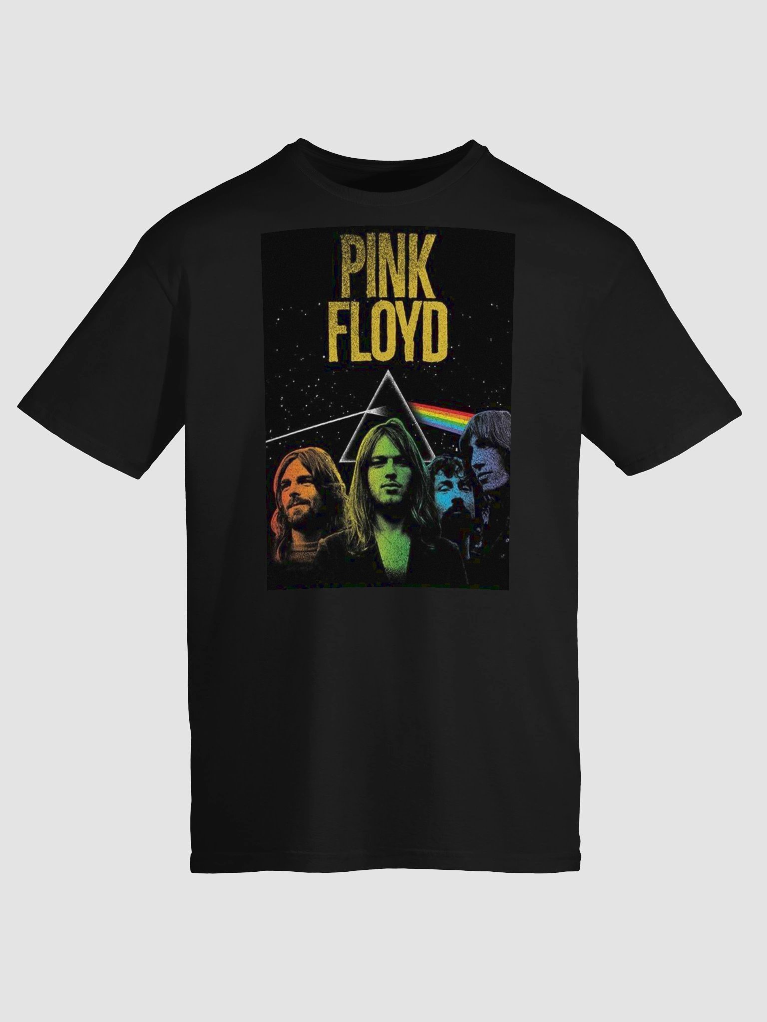 Pink Floyd Dark Side Prism T-Shirt | Classic Rock Psychedelic Band Graphic Tee product image (6)