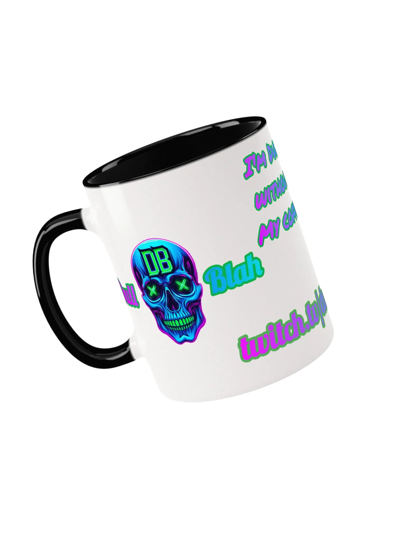 DullBlah duo-colored coffee cup product image (3)