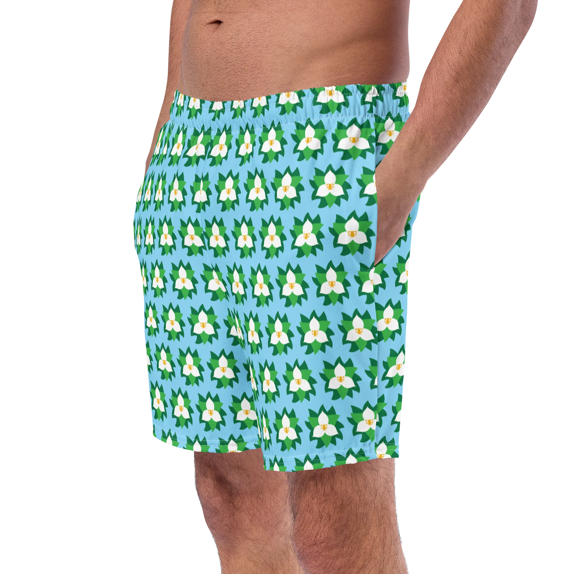 Trilliumnaire™ Swim Trunks Full Flower product image (2)