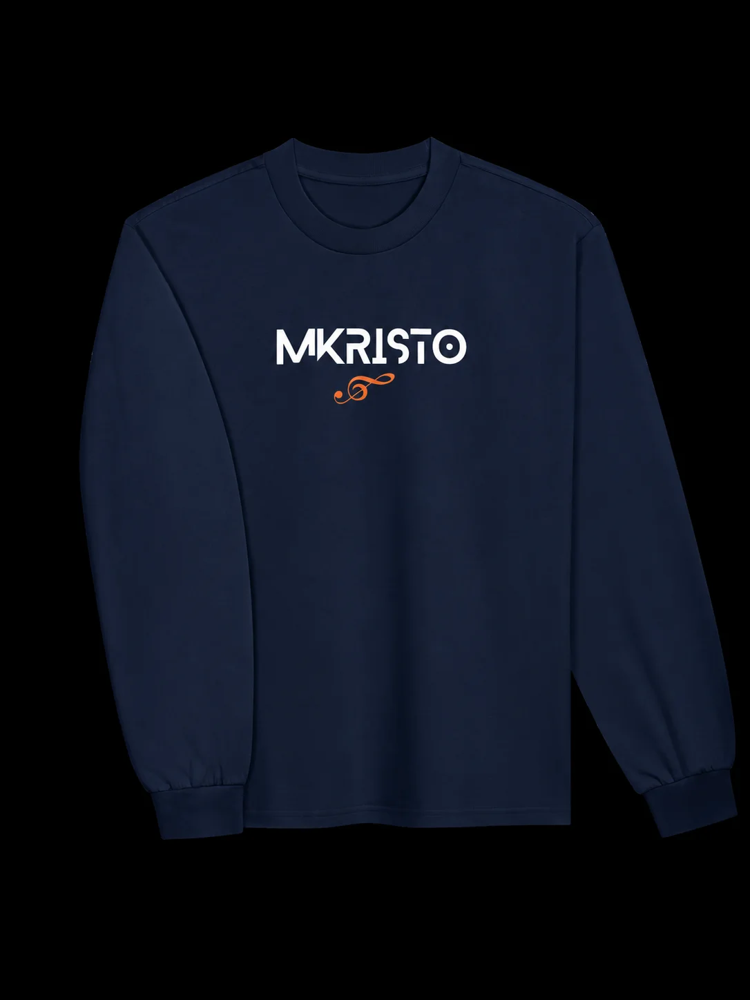 Mkristo Minimalist Music Logo Long Sleeve product image (11)