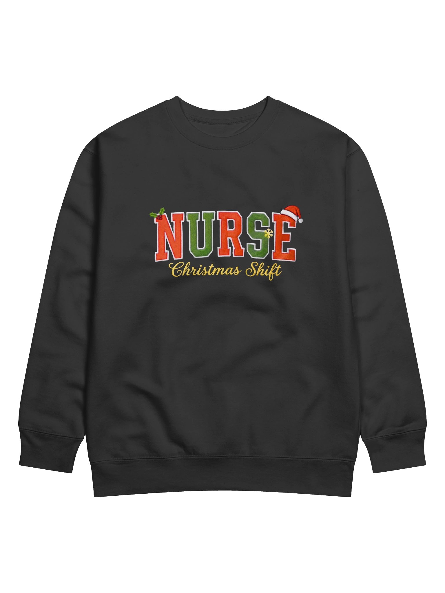 Nurse Christmas Sweatshirt | Christmas Shift Gift for Nurses product image (2)