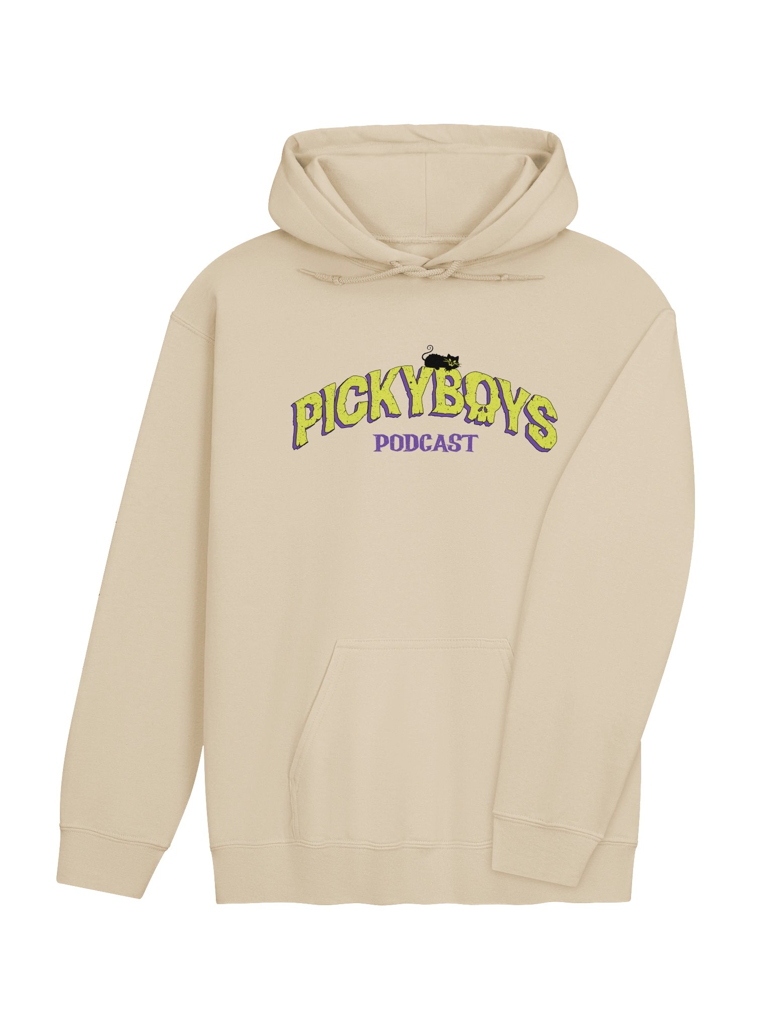 Black Cat Pod Hoodie (5 Colors) product image (4)
