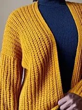 Sunshine Oversized Crochet Cardigan Pattern product image (5)