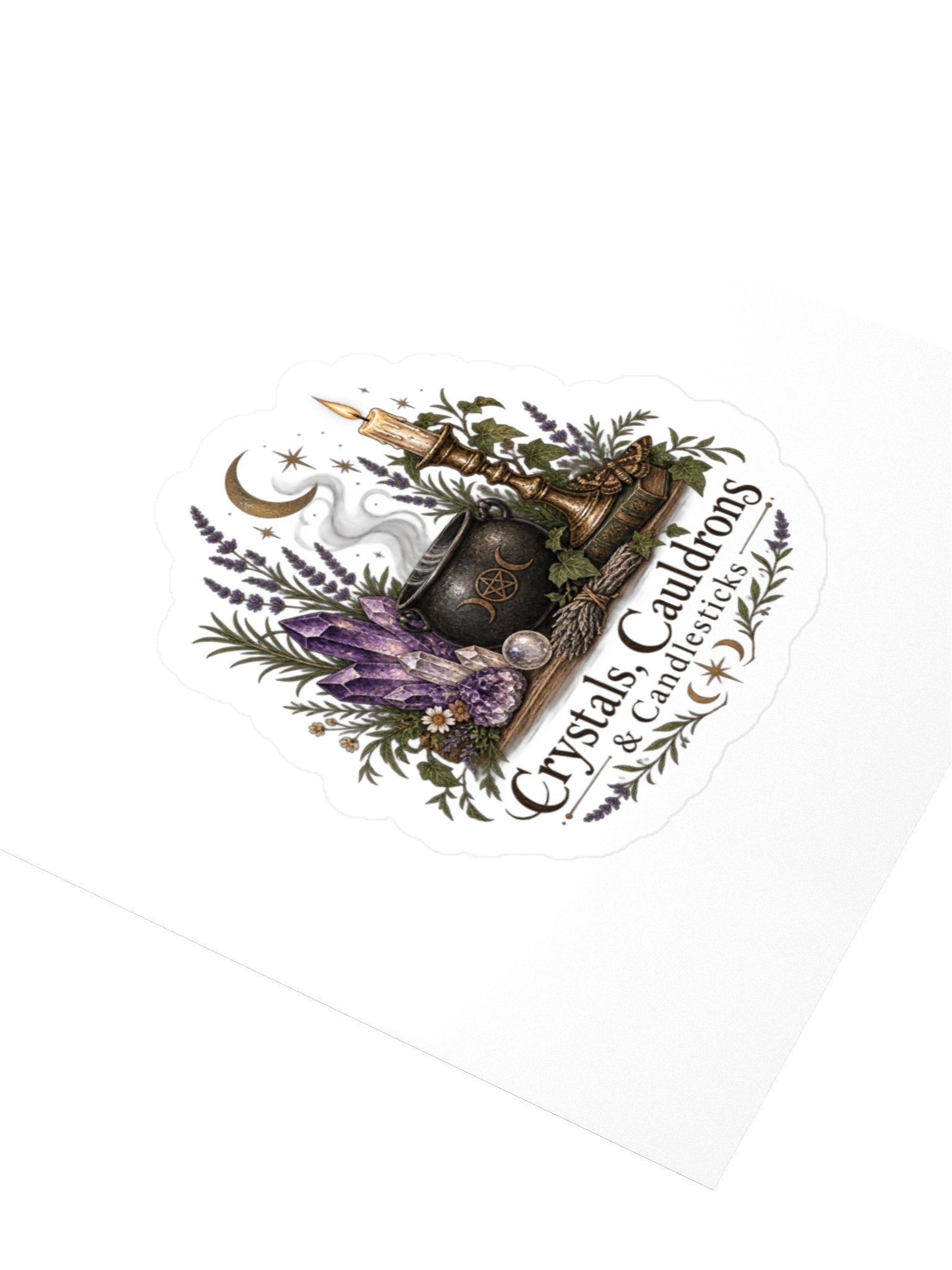 Crystals, Cauldrons & Candlesticks Sticker product image (9)