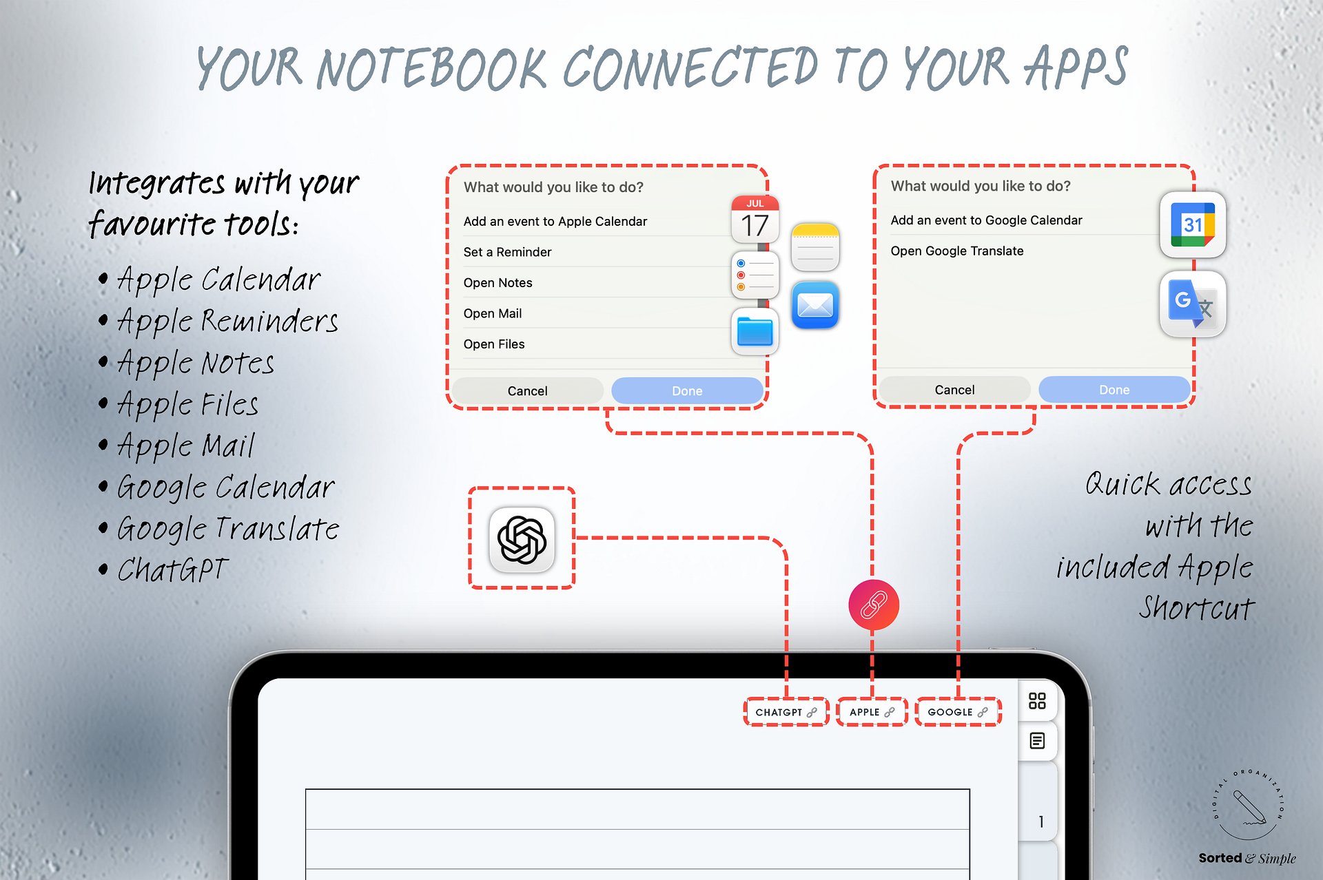 Smart Digital Notebook - Dusty Blue product image (2)