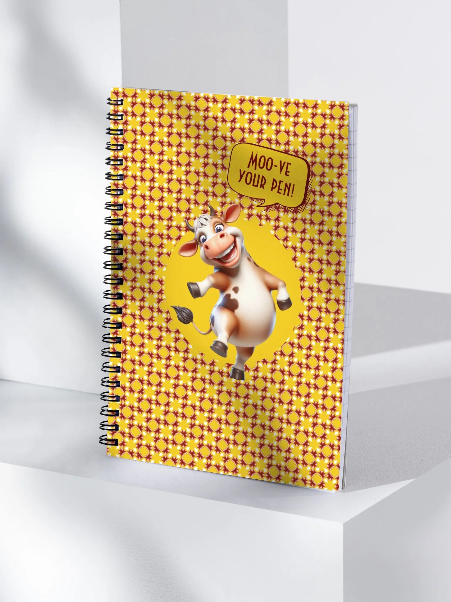 Happy Cow Moo-ve Your Pen Notebook product image (4)