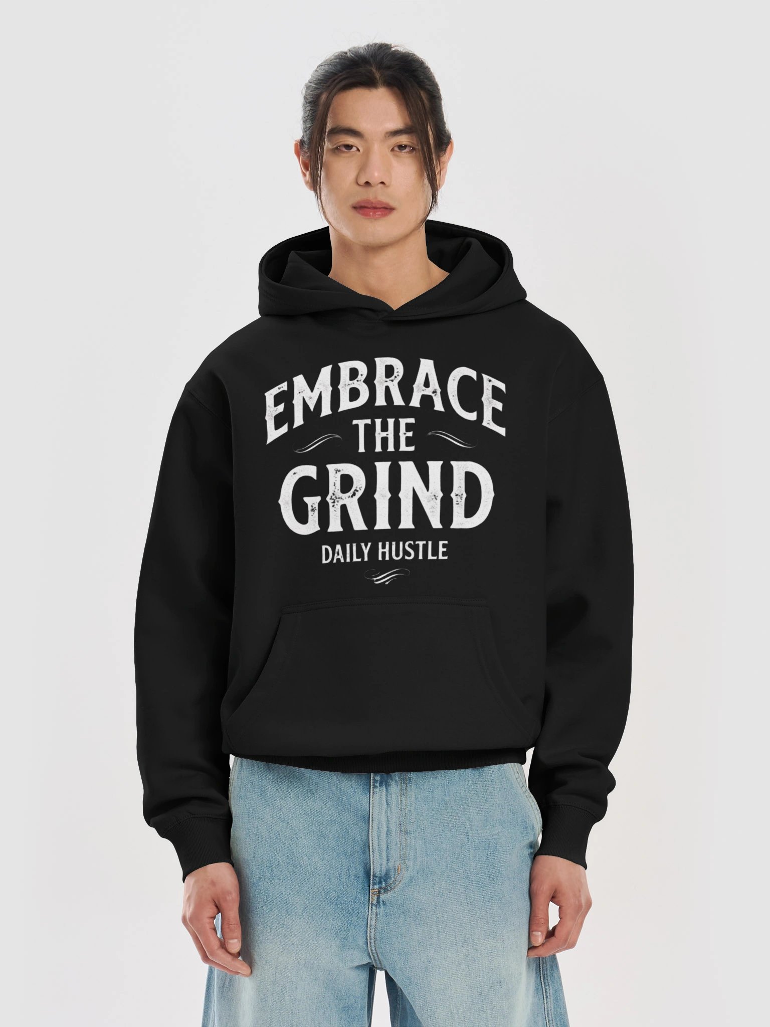 Embrace The Grind. - Heavyweight Oversized Hoodie product image (5)