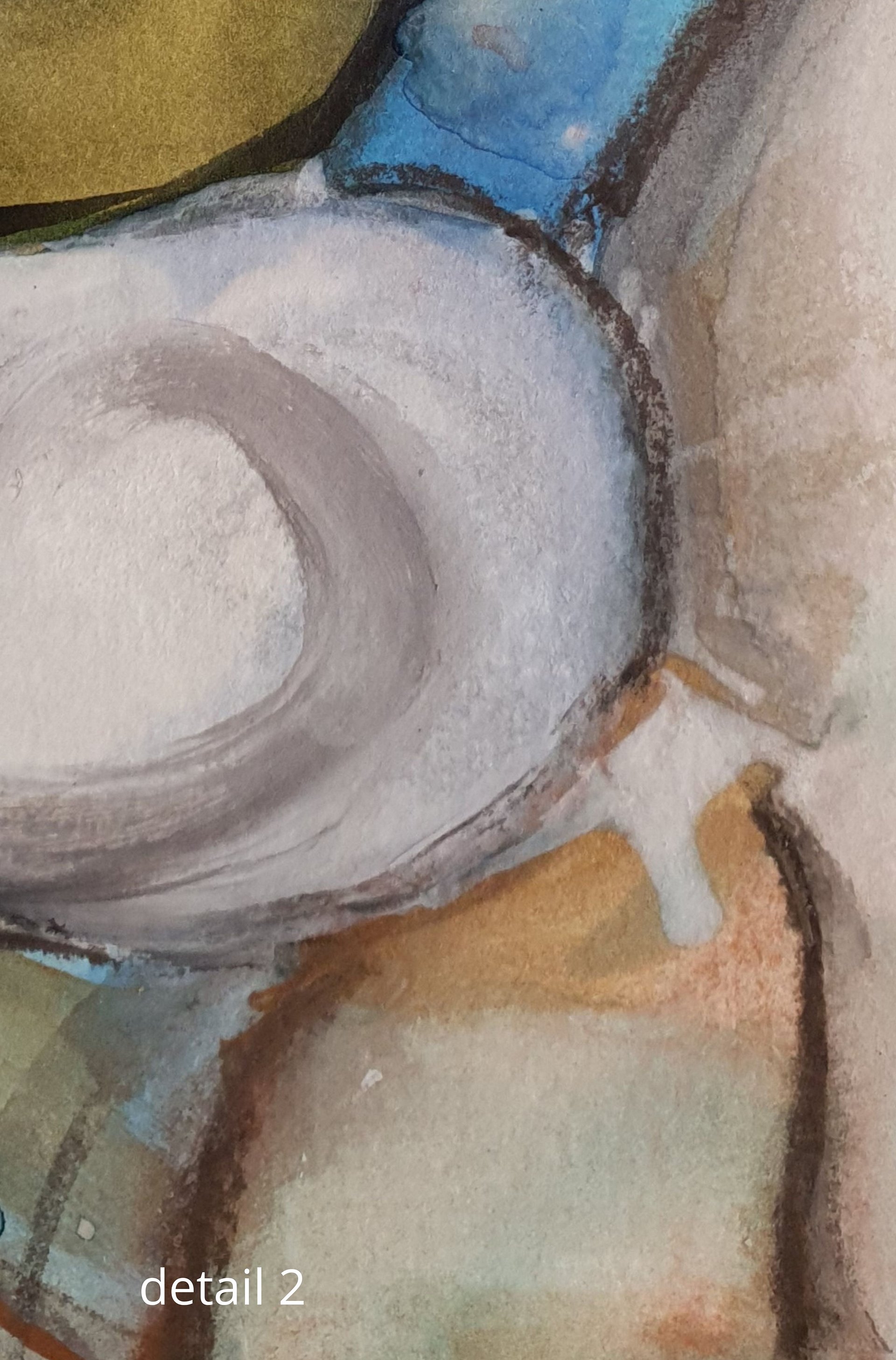 Unique Original Painting by Brigitte Reters "Ethereal Globes" product image (7)
