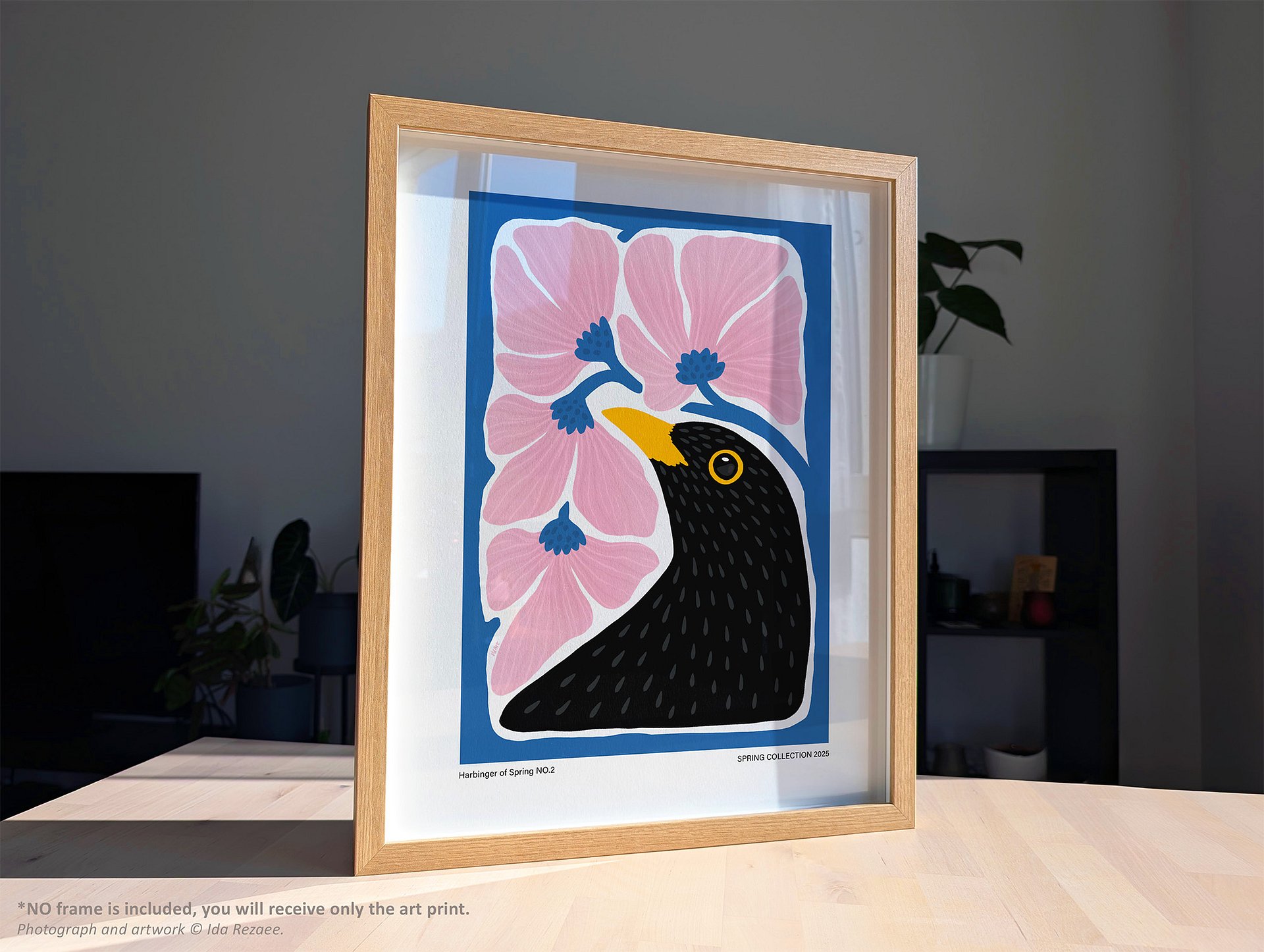 Blackbird Art Print, Harbinger of Spring No.2 product image (6)