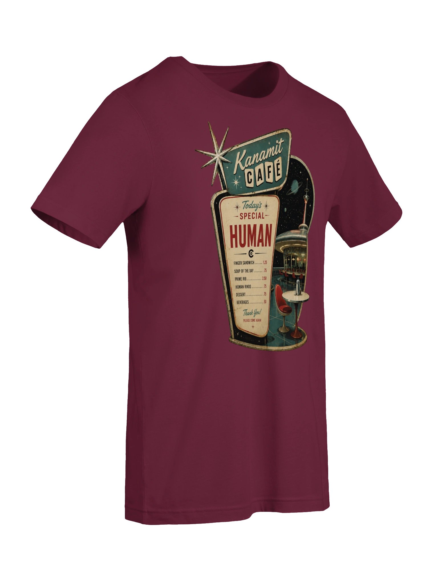 Twilight Zone "To Serve Man" Supersoft T-shirt product image (7)