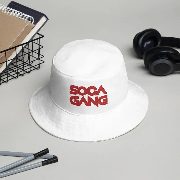 Red Logo Bucket Hat (Embroidered) product image (1)