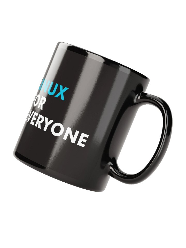 L4E Classic Mug: Aqua Dark Mode v1 product image (2)