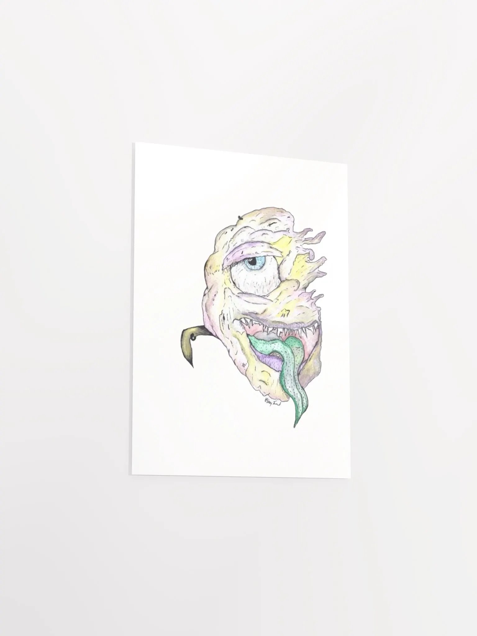 Losing Grip Print product image (1)