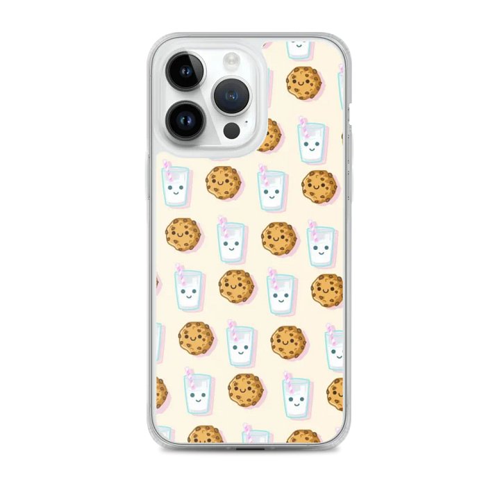 Smiling Milk and Cookies iPhone Case product image (2)