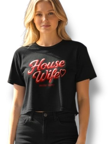 Wasted Talent House Wife crop tee product image (1)