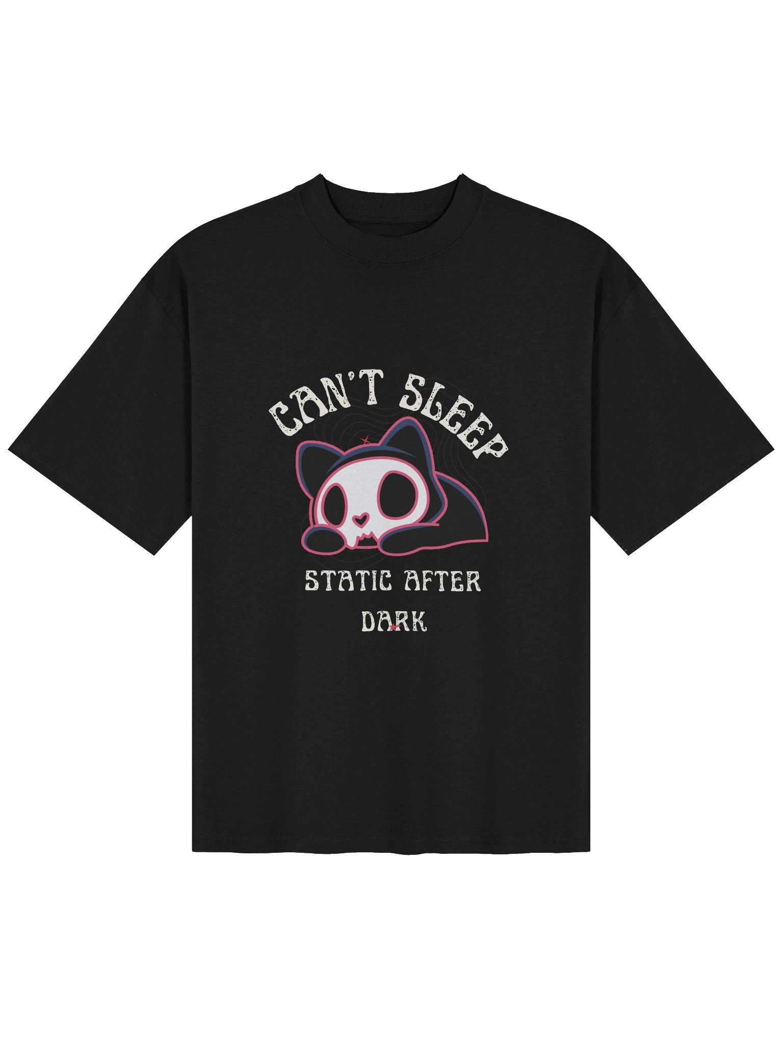 Can't Sleep" Unisex Organic Oversized Tee product image (4)