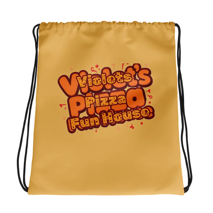 Violet's Pizza Fun House - Drawstring Bag product image (1)