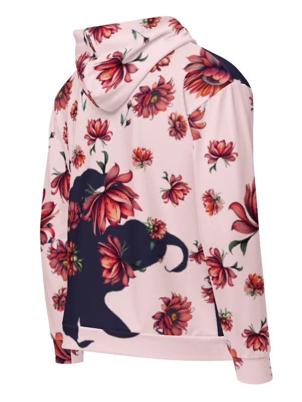 Flower thoughts-Recycled Unisex Zip Hoodie product image (9)