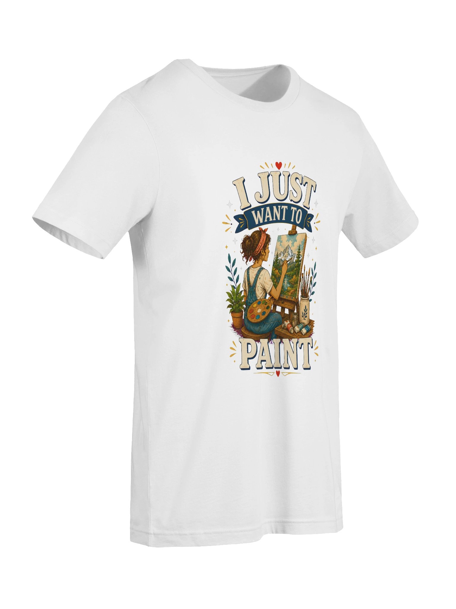 I Just Want To Paint Tee product image (57)