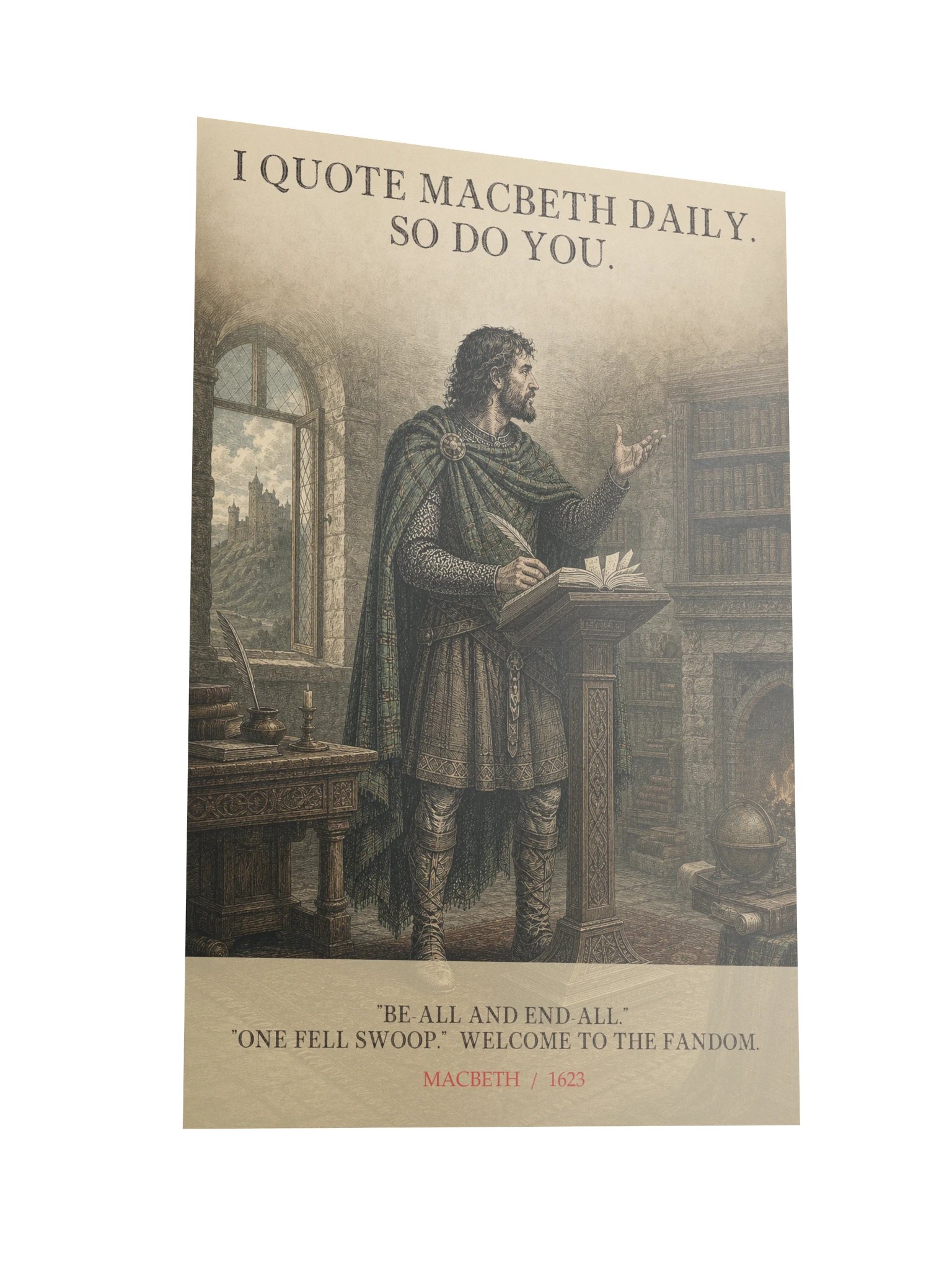 Quote Macbeth Daily -- Macbeth Art Print product image (10)