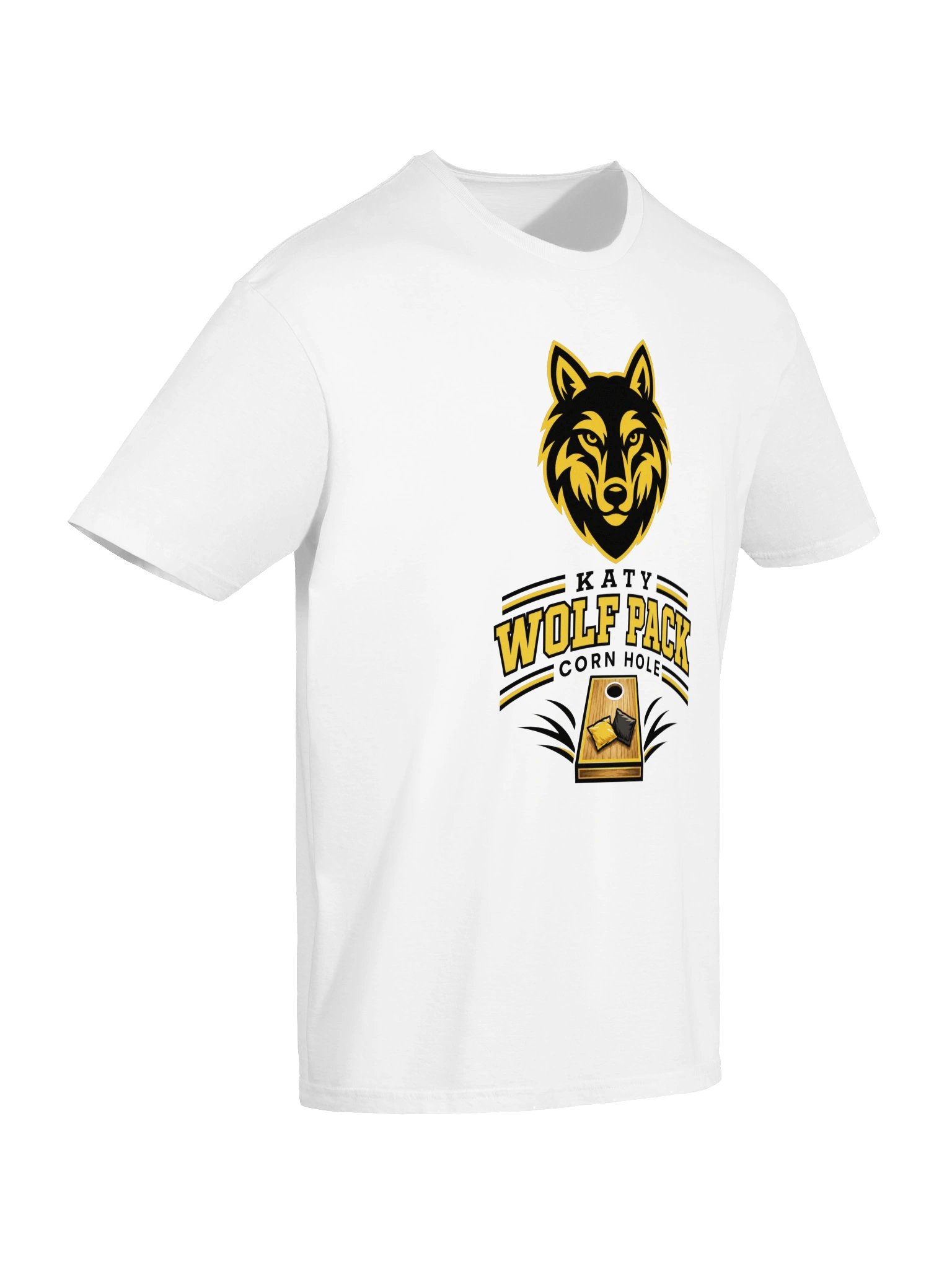 Katy Wolf Pack Cornhole Tee product image (6)