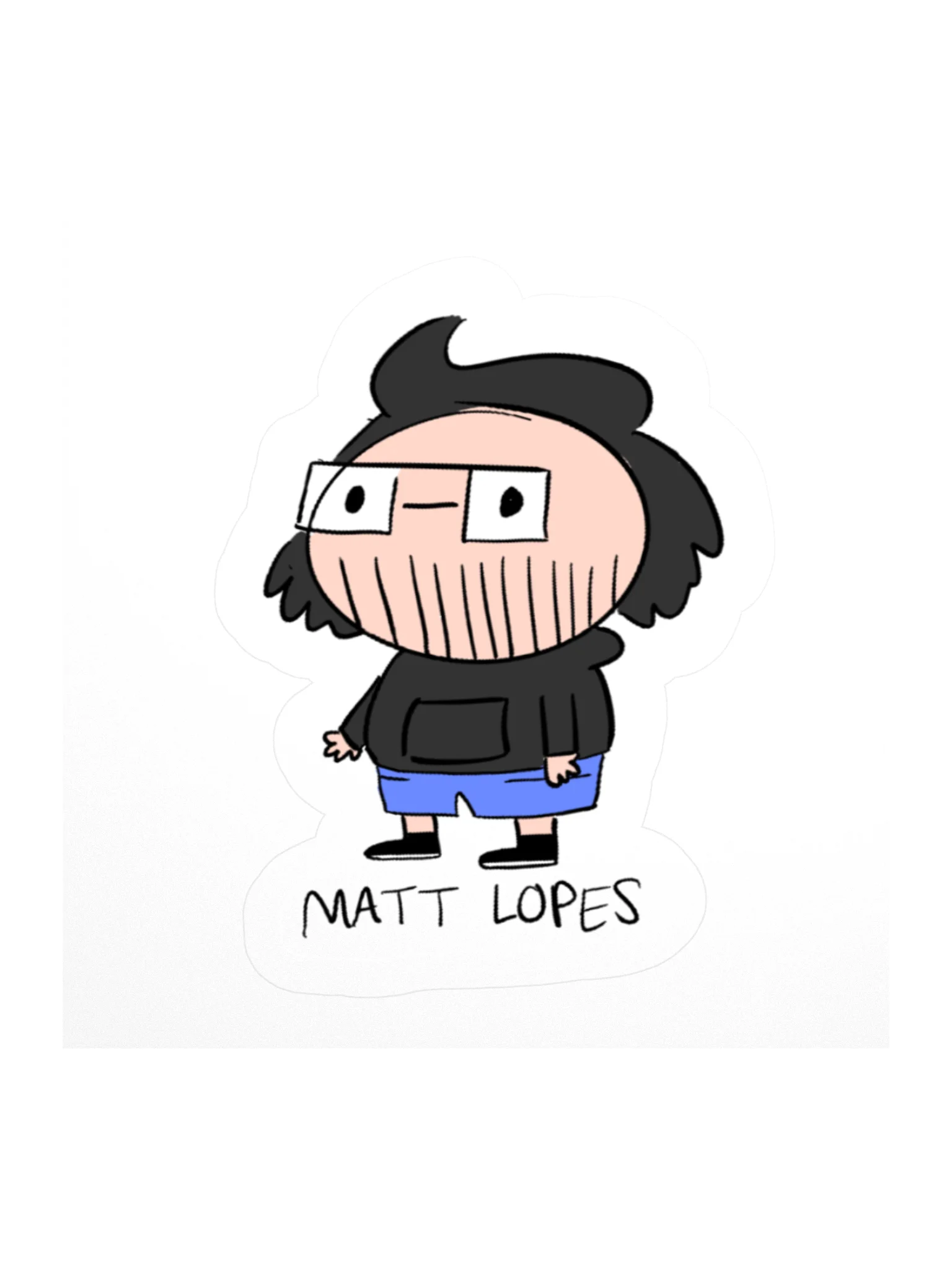 Matt Lopes Full Body Sticker product image (1)