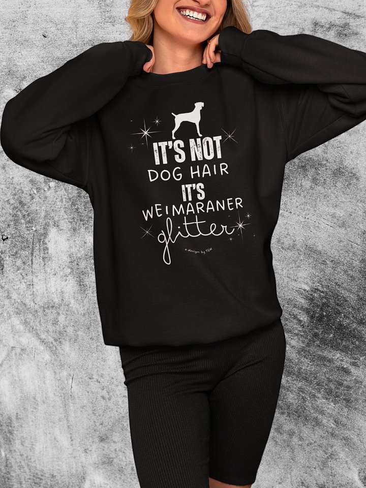 Weim Glitter - Cotton Heritage Premium Sweatshirt (white print) product image (1)