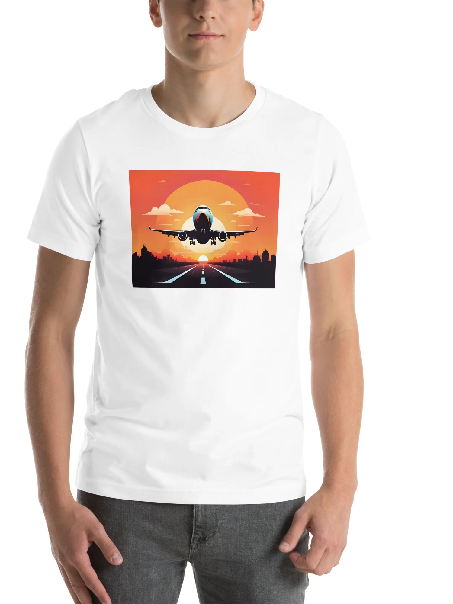 Sunset Takeoff T-shirt product image (4)