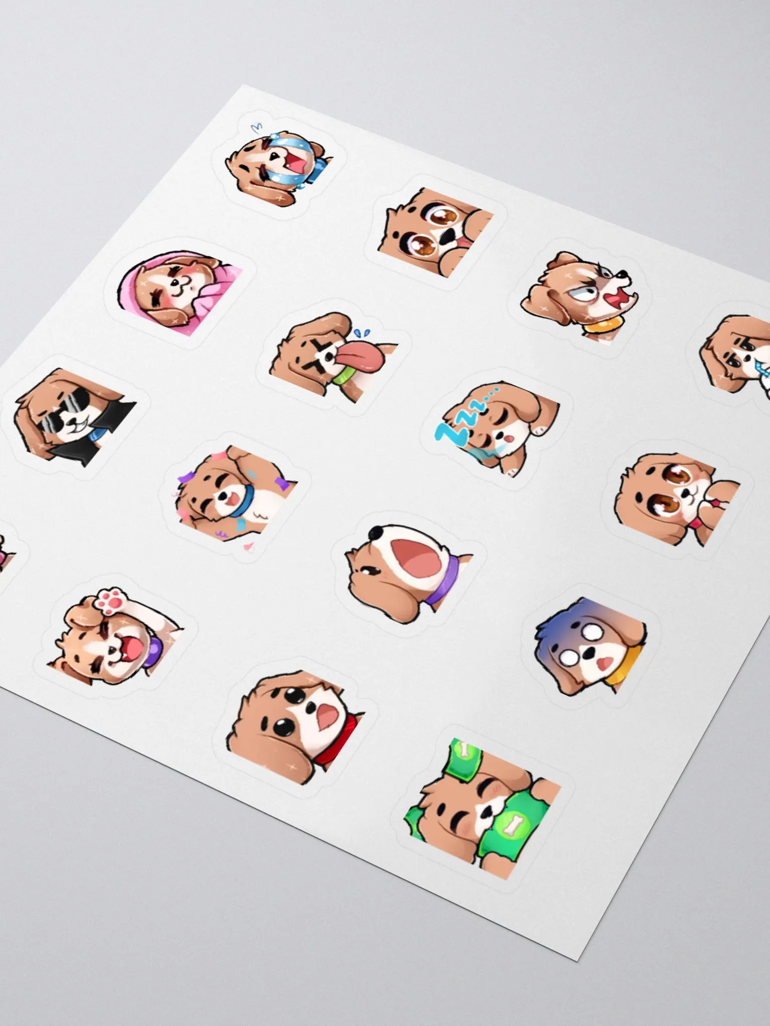 Brim Beagle Emote Stickers product image (3)
