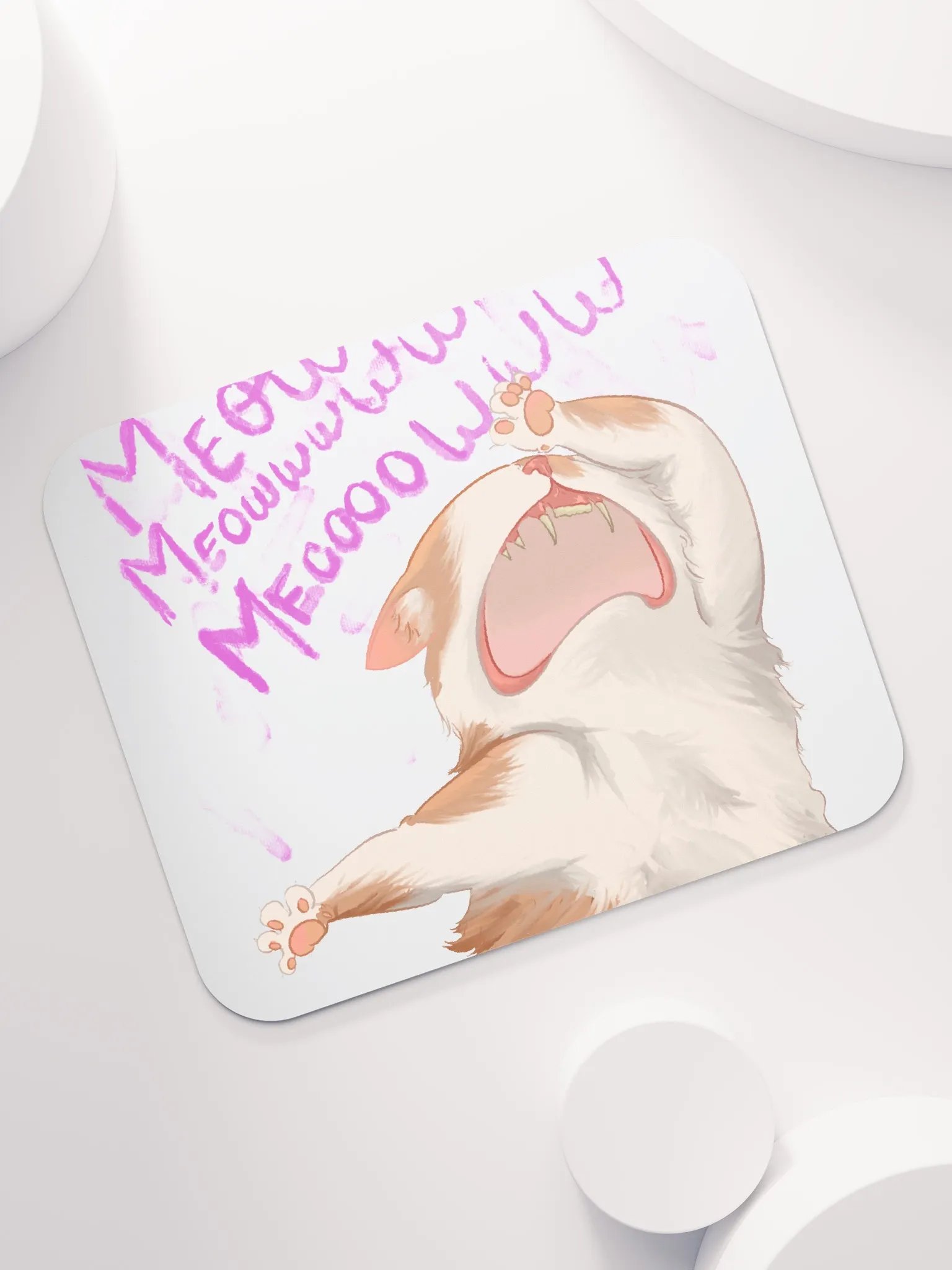 Drama cat mouse pad product image (7)
